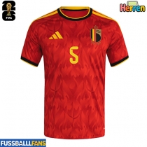 Belgien Maxim De Cuyper #5 Heimtrikot WM 2026 Kurzarm